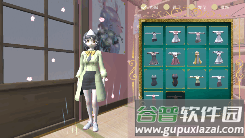 樱花校园之恋中文版2025手机版截图1