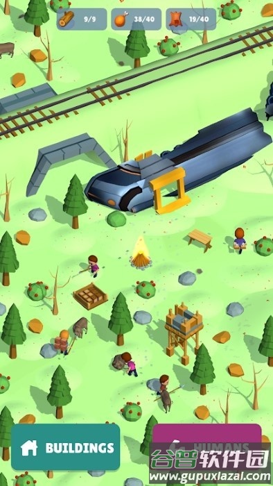 野生森林空闲生存游戏(wild forest idle survival)截图2