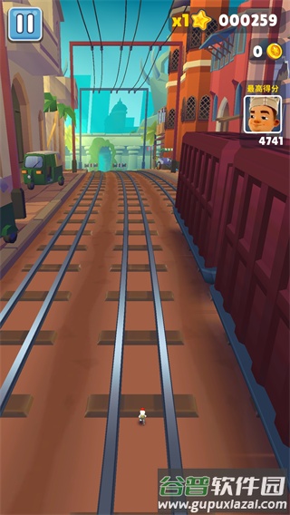地铁跑酷蚂蚁版(Subway Surf)截图2