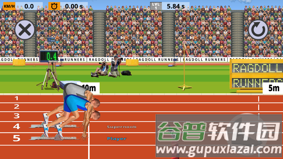 跑步模拟器(Ragdoll Runners)去广告版截图3