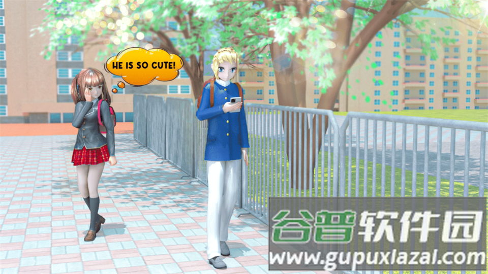 虚拟高中女生生活模拟器截图1