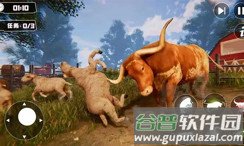 恐怖奶牛模拟器手游截图1