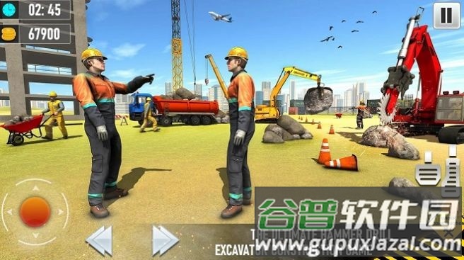 重锤式挖掘机游戏截图1