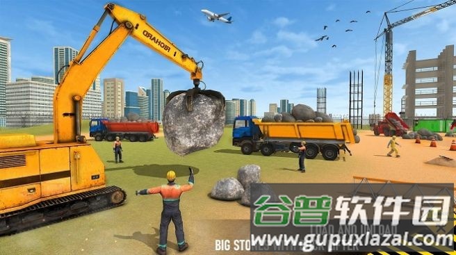 重锤式挖掘机游戏截图2