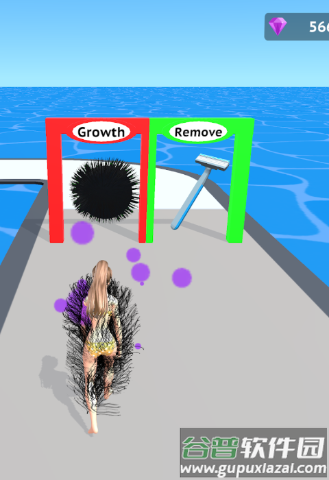 魔性脱毛跑酷截图2