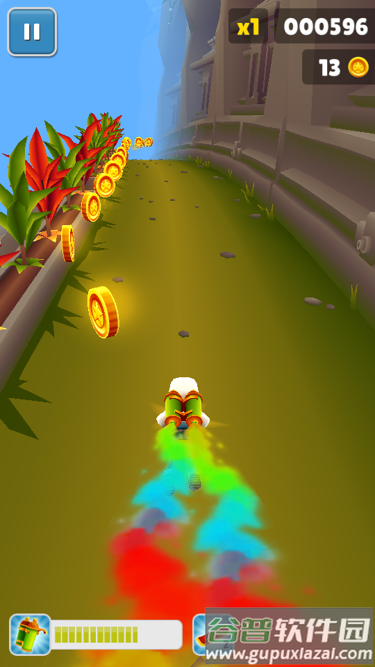 Subway Surf地铁跑酷英文破解去升级版截图4