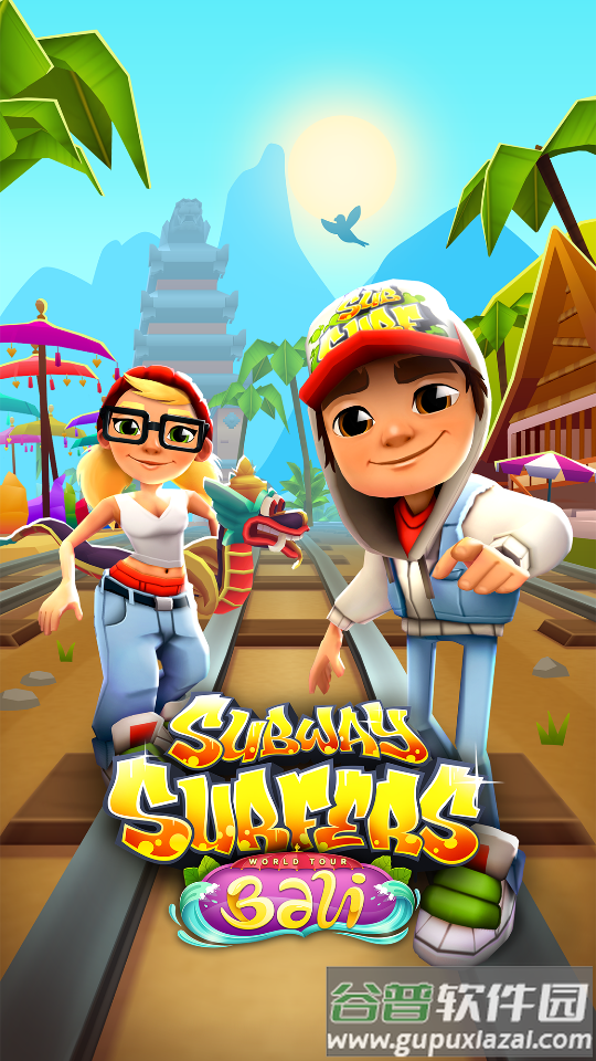 Subway Surf地铁跑酷英文破解去升级版截图5