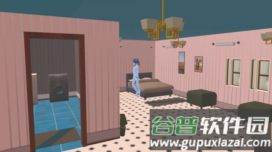 樱花开心爱跑酷截图1