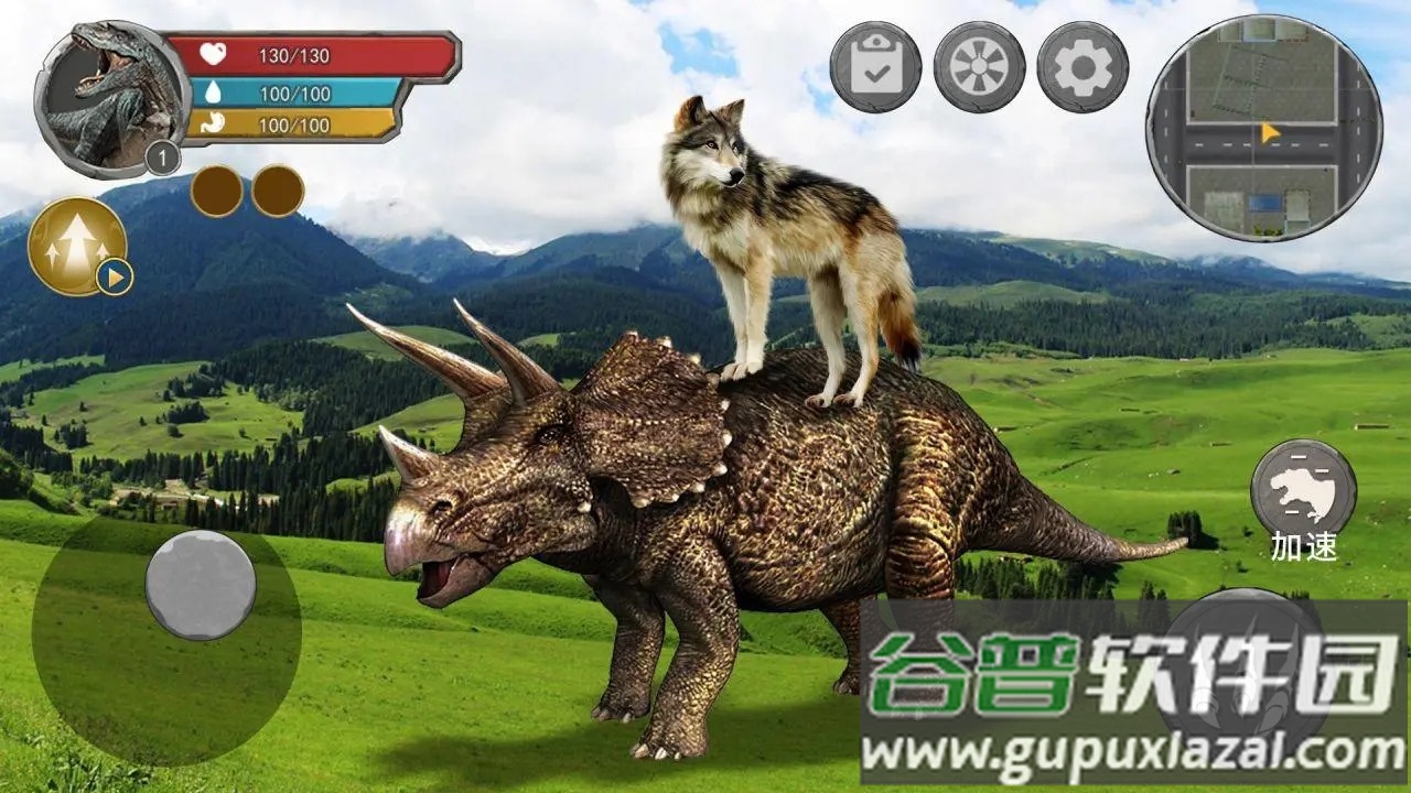 恐龙抗狼吞噬生存截图3