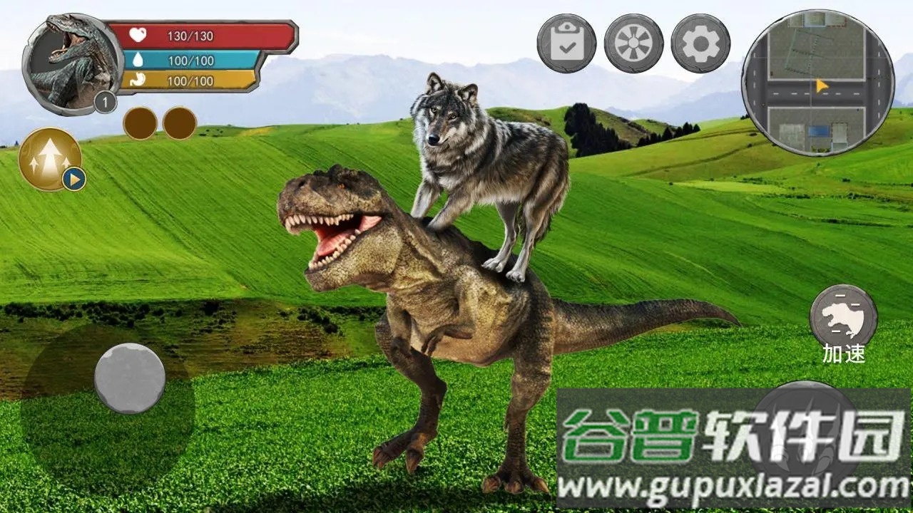 恐龙抗狼吞噬生存截图4