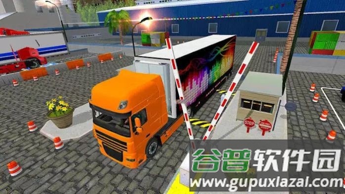 重型大齿轮卡车停车模拟器3d游戏截图1