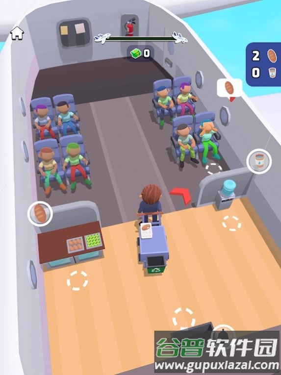 飞机乘务员游戏(Airplane Manager)截图4