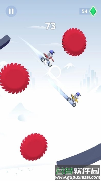 重力摩托车游戏(gravity biker)截图1