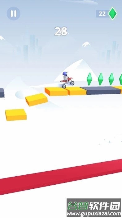 重力摩托车游戏(gravity biker)截图2