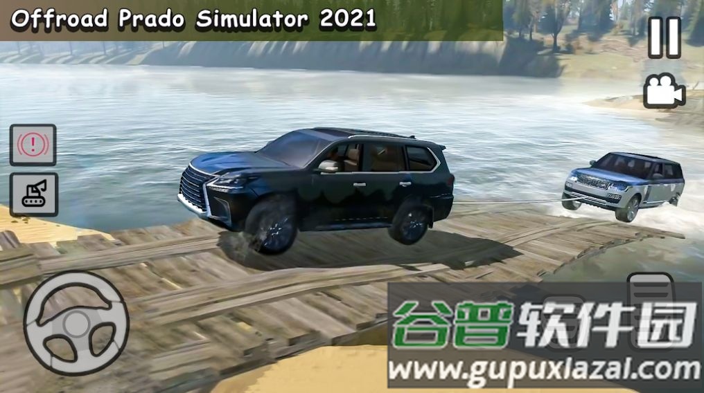 普拉多越野吉普模拟器下载安装(Prado 2021 : Offroad Jeep Simulator 2021)截图3