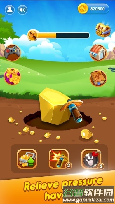 采矿淘金热游戏(mining gold rush)截图3