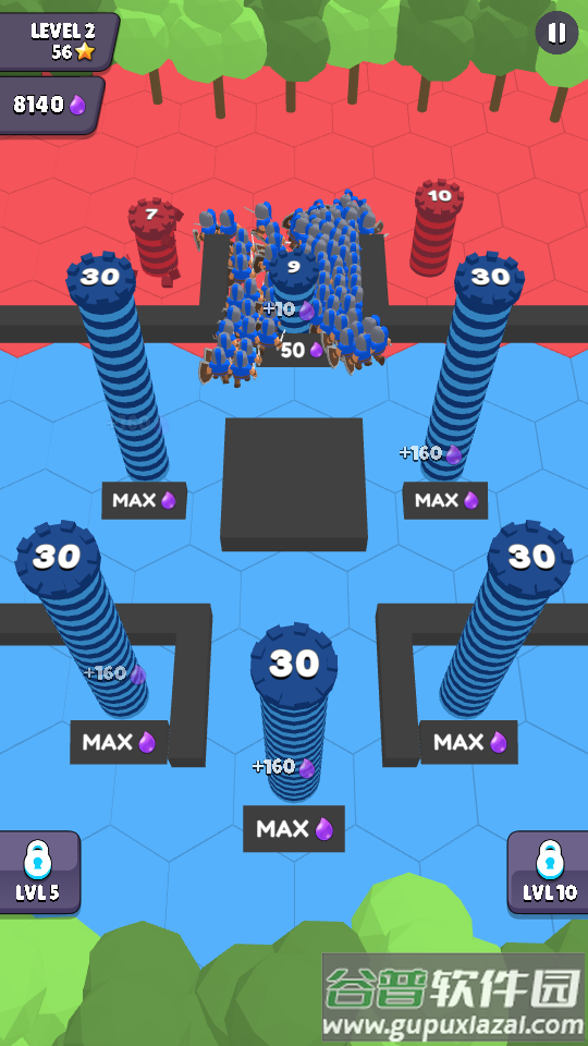 城镇狂潮TownRush免费购物版截图3