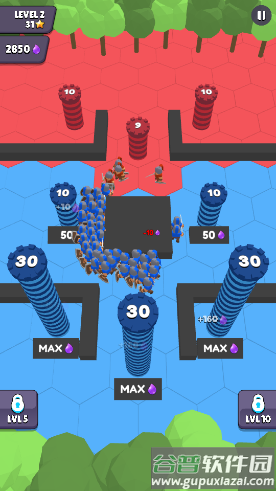 城镇狂潮TownRush免费购物版截图4