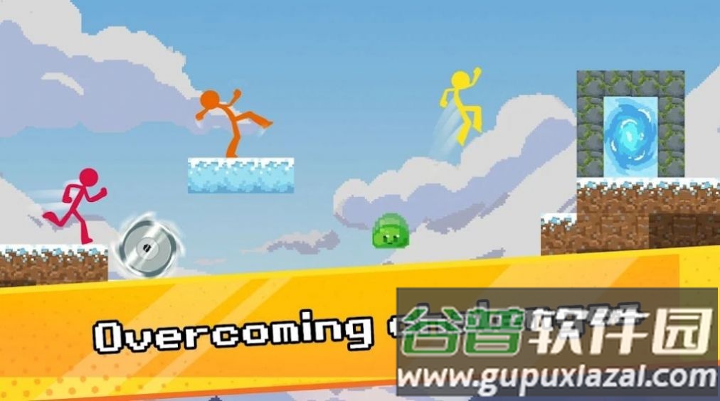斯蒂克曼跑酷跳跃大师Stickman Park游戏截图3