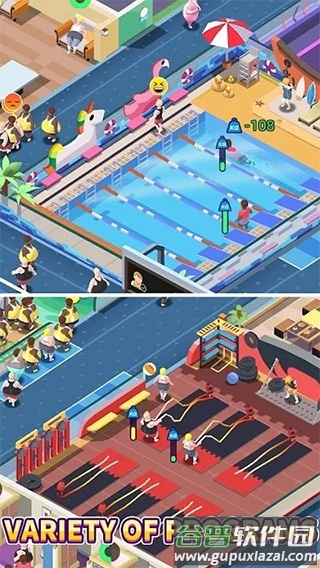 健身俱乐部大亨下载(Fitness Club Tycoon)截图3