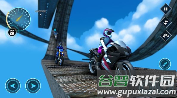 超级坡道摩托车比赛Mega Ramp Bike Race游戏