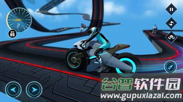 超级坡道摩托车比赛Mega Ramp Bike Race游戏截图3