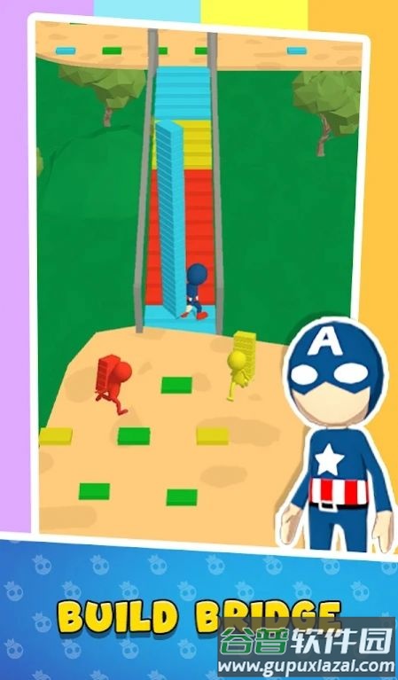 桥梁冲刺竞赛Bridge Race截图3