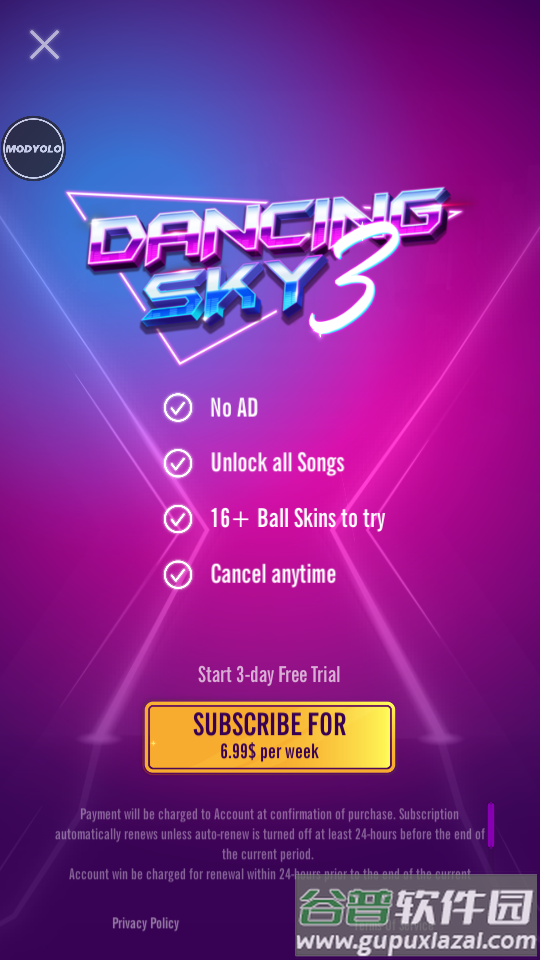 Dancing Sky 3游戏破解版截图3