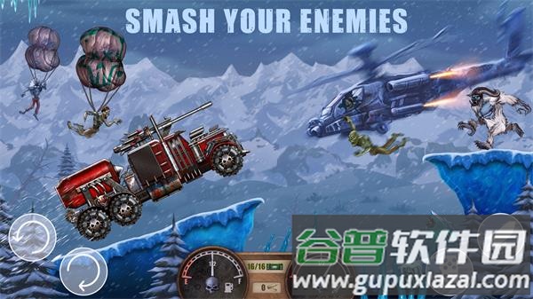 山地僵尸赛车下载(Zombie Hill Racing)截图2