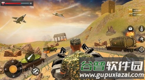 军队货运卡车司机Army Cargo - Truck Driver Games游戏截图1