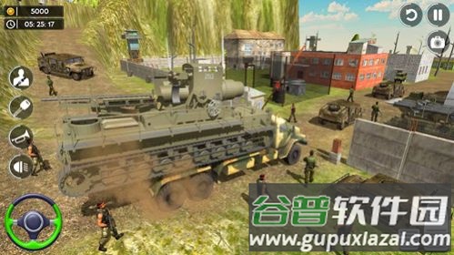 军队货运卡车司机Army Cargo - Truck Driver Games游戏截图3