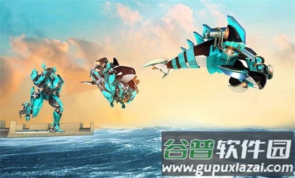 鲨鱼变形金刚大战手机版截图3