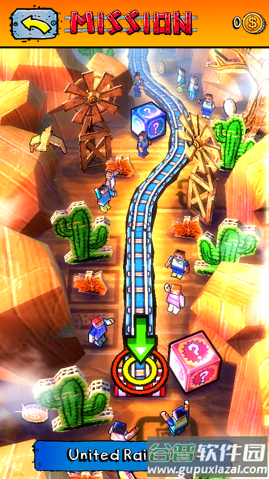 纸火车冲刺无限金币(Paper Train Rush)截图5