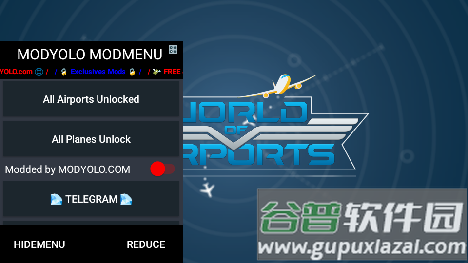 机场世界飞行模拟器和机场大楼