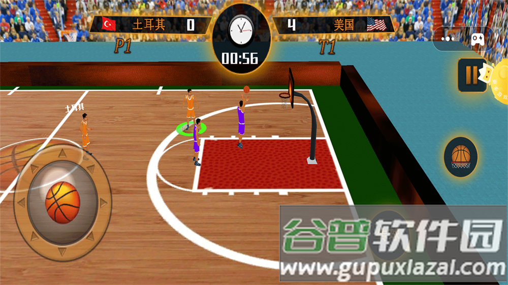 篮球全明星对决游戏截图3