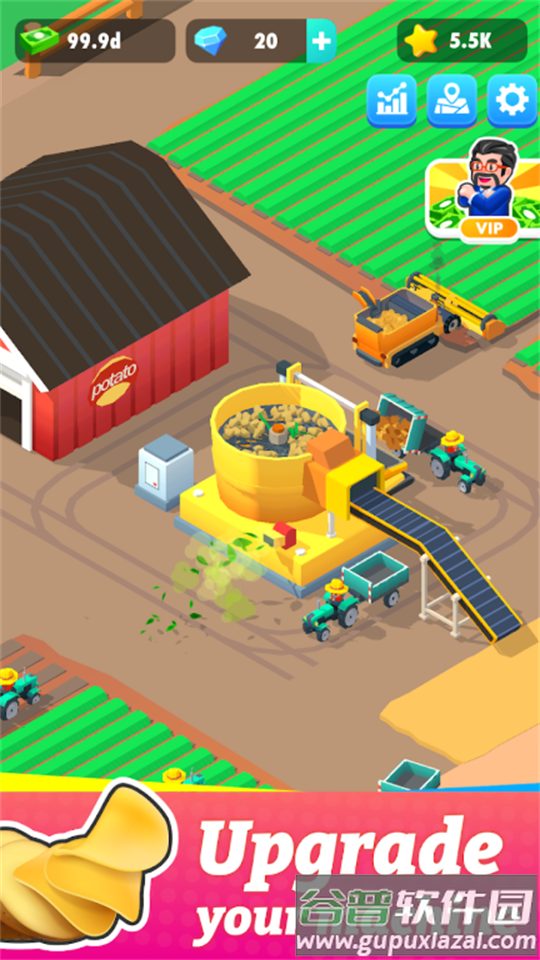 我的马铃薯公司(土豆工厂大亨)游戏官方版截图4