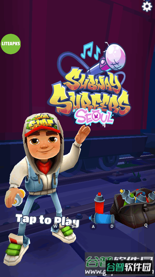 地铁跑酷首尔版本国际服(Subway Surf) 地铁跑酷首尔版本国际服(Subway Surf)