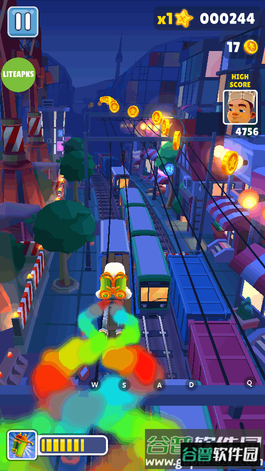 地铁跑酷首尔版本国际服(Subway Surf) 地铁跑酷首尔版本国际服(Subway Surf)