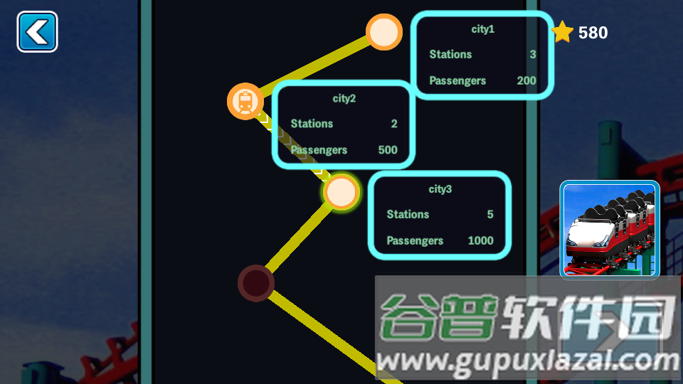 过山车火车模拟器无限金钱截图2