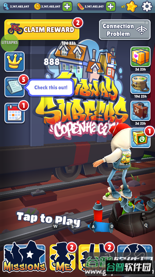 地铁跑酷11周年国际服(Subway Surf) 地铁跑酷11周年国际服(Subway Surf)