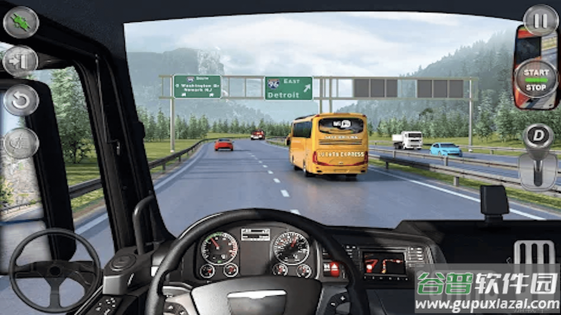 模拟驾驶公交大巴