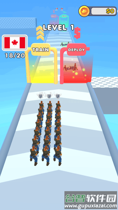 部队赛跑者游戏(troops runner)截图1