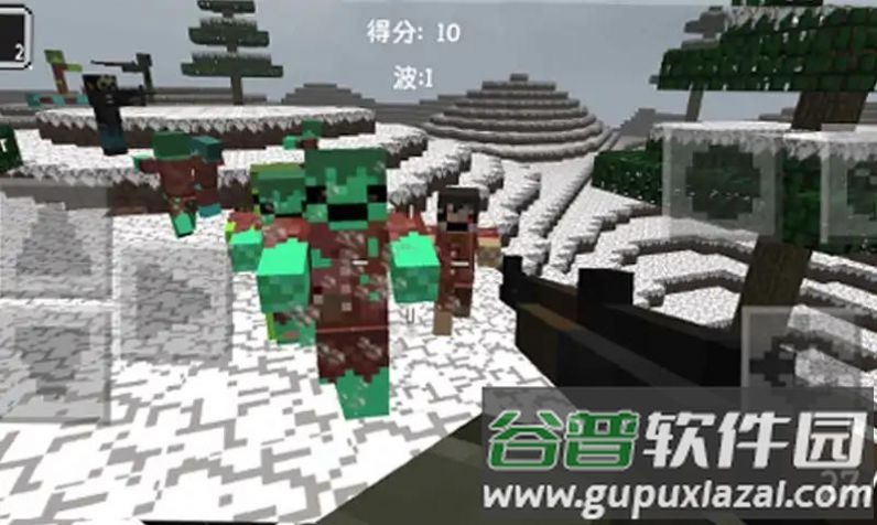 方块战争僵尸游戏