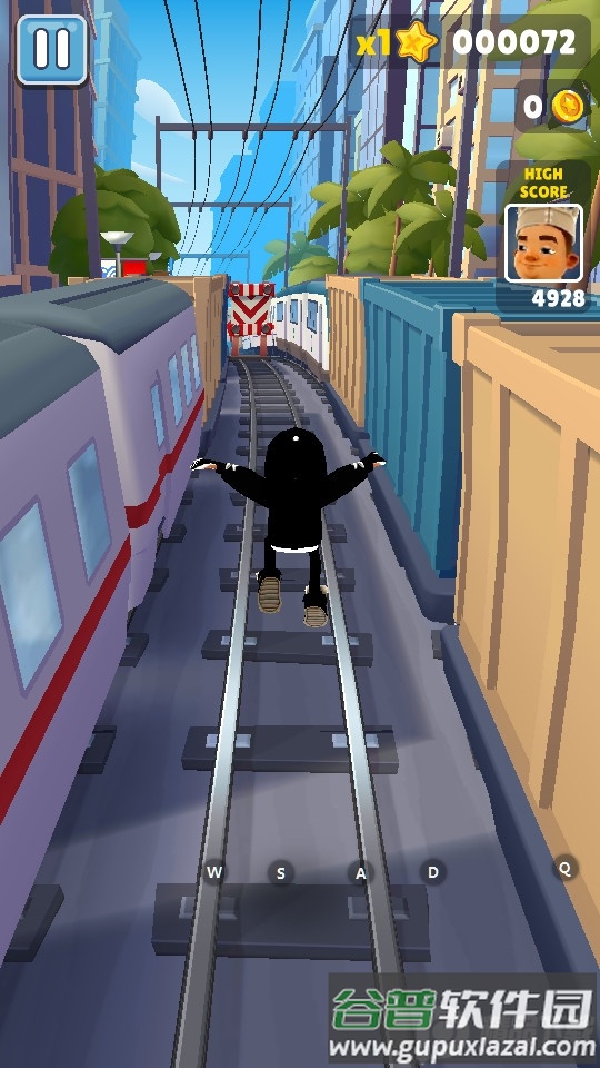 地铁跑酷黑色金币版Subway Surf截图3