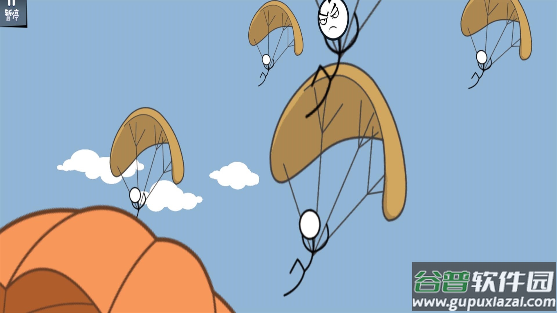 火柴人要吃鸡游戏截图1