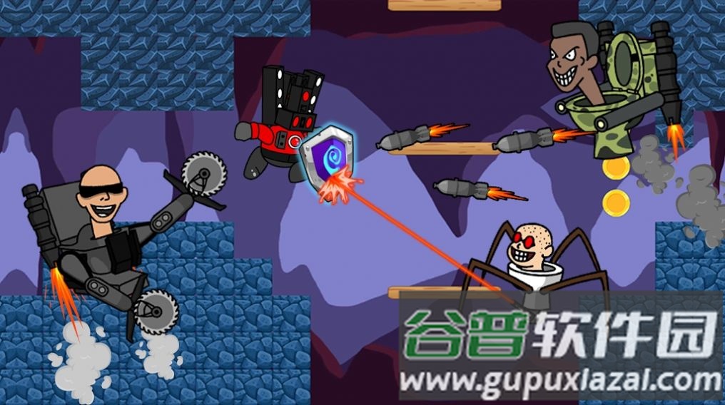 超级怪物跳跃冒险之旅游戏(Super Monster Jumps _ Run)截图2