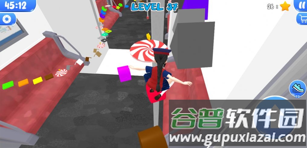 逃生樱花高中火车游戏(Escape Train Obby Parkours)截图3