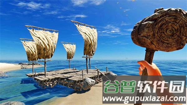 孤岛木筏求生截图1