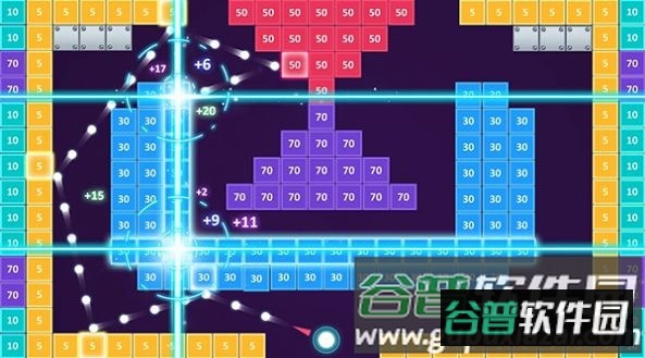 砖块破碎无尽挑战游戏(Bricks Breaker - Endless Balls)截图2