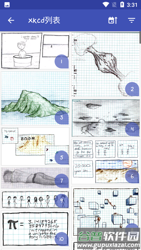 xkcd漫画浏览器软件截图4
